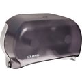 San Jamar Roll Towel Dispenser, 12-2/5"Wx9-1/2"Lx14-3/5"H, 6PK, Black SJMR3600TBKCT